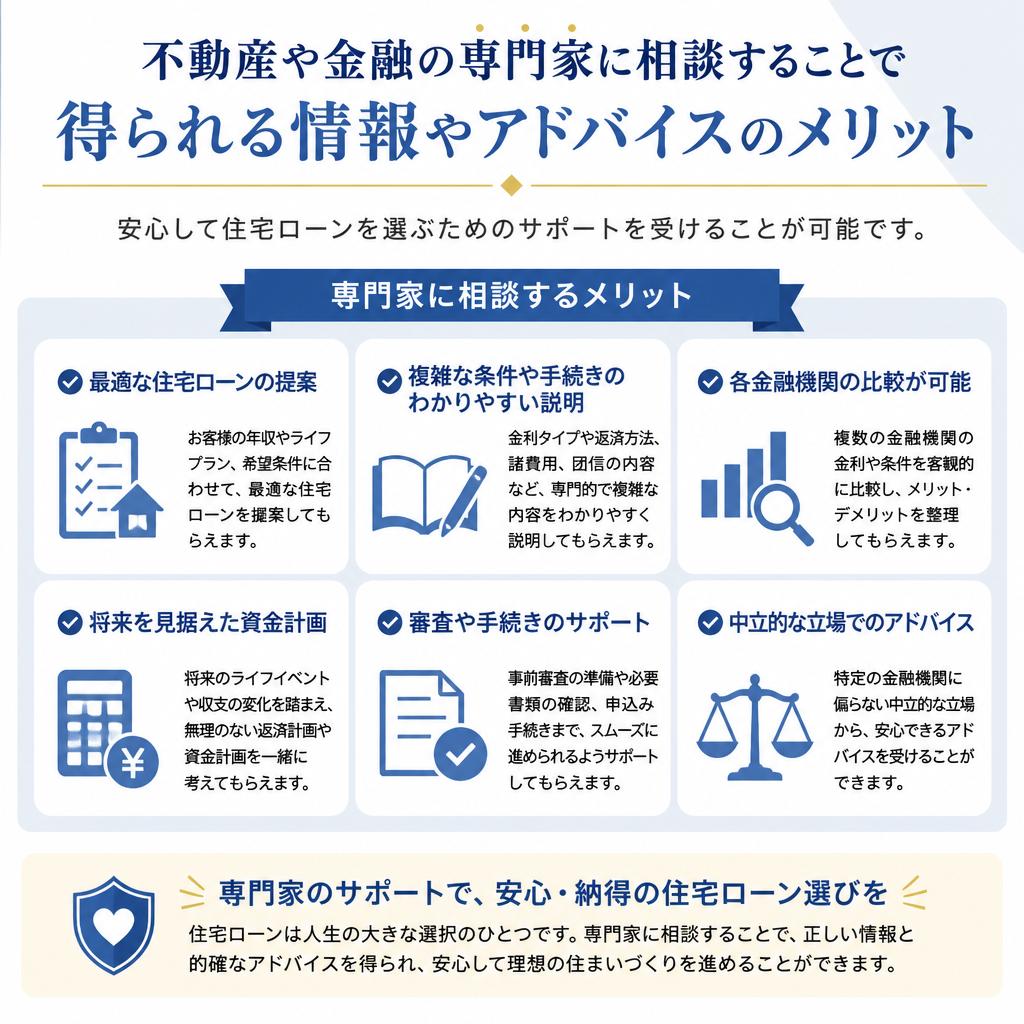 専門家に相談するメリット