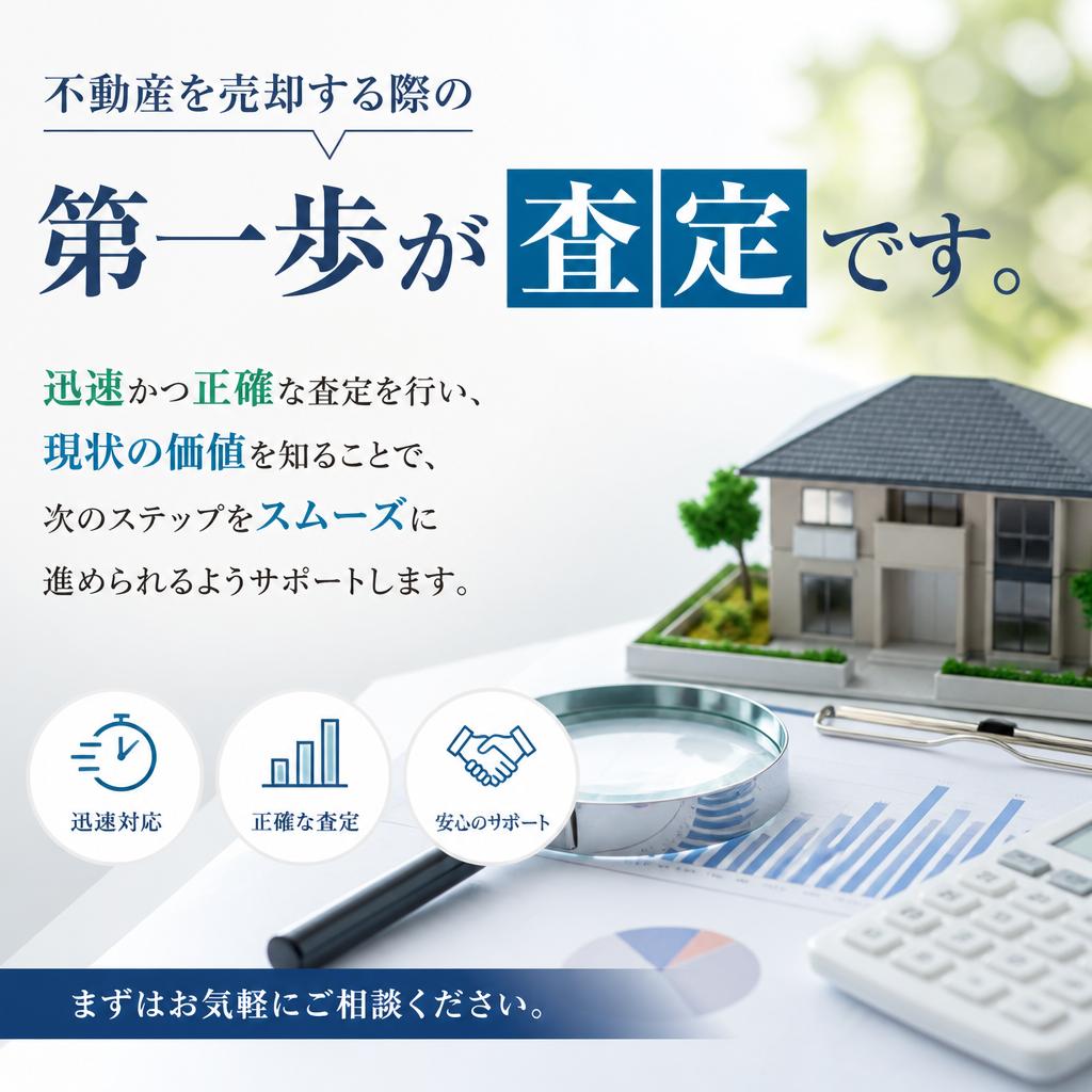 スピード査定で安心を