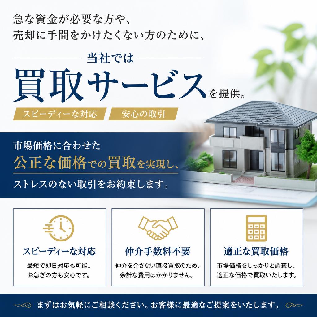 買取サービスで簡単売却